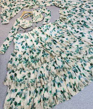 NEW LAUNCHING DESIGNER Ready  TO WEAR SAREE