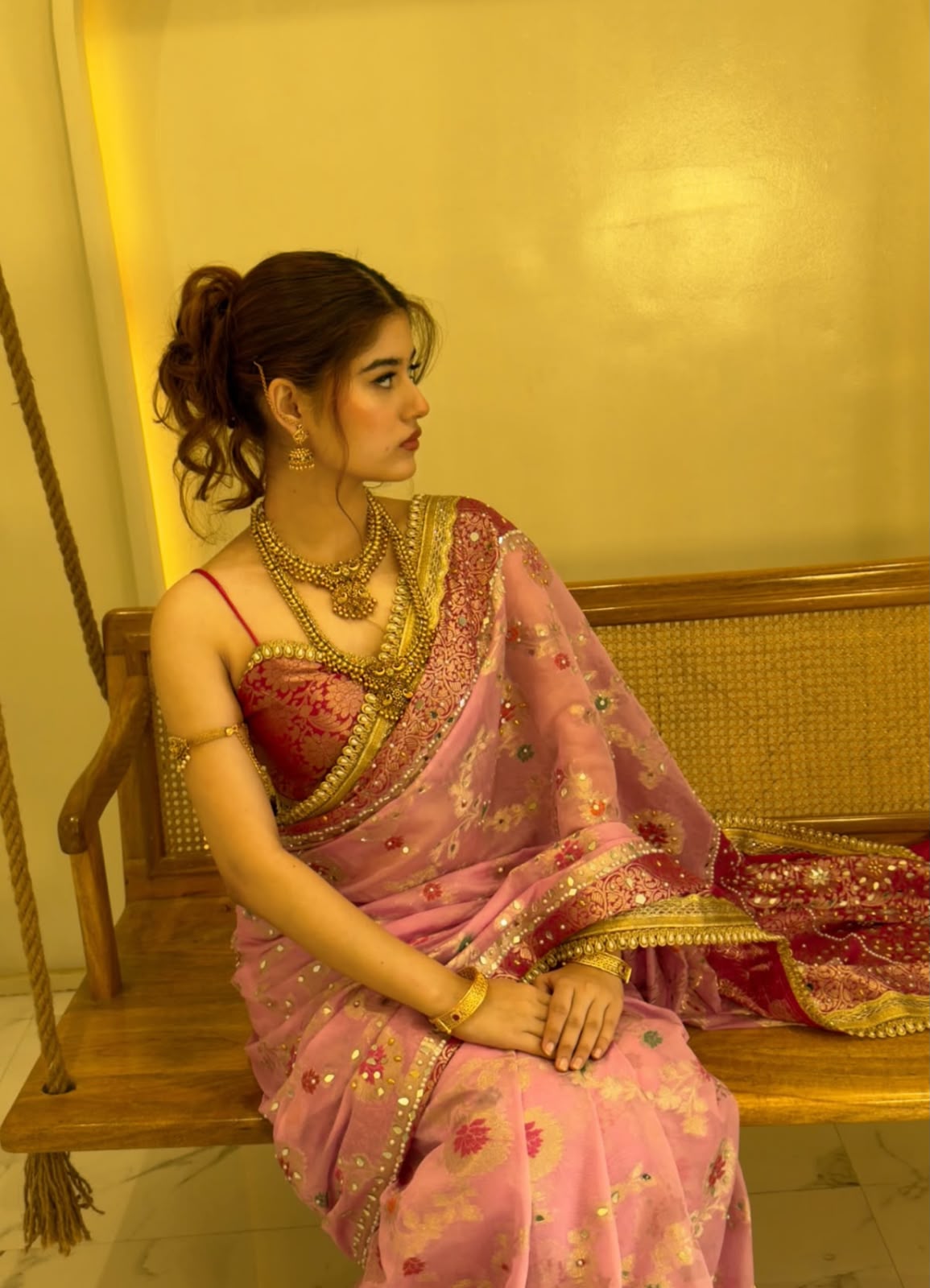 Soft Premium Georgette Banarasi Saree