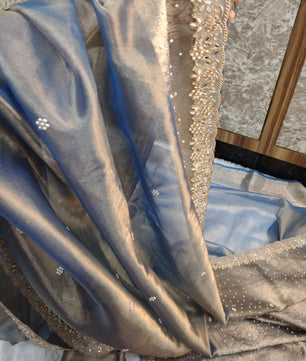 banarasi SOFT MAHARANI GLASS TISSUE SILK saree collectio