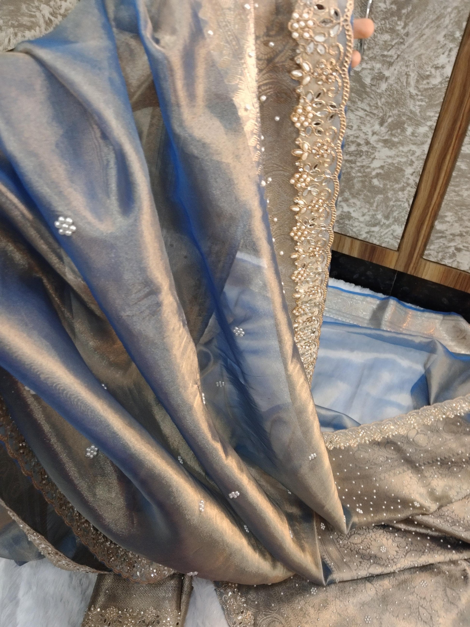 banarasi SOFT MAHARANI GLASS TISSUE SILK saree collectio