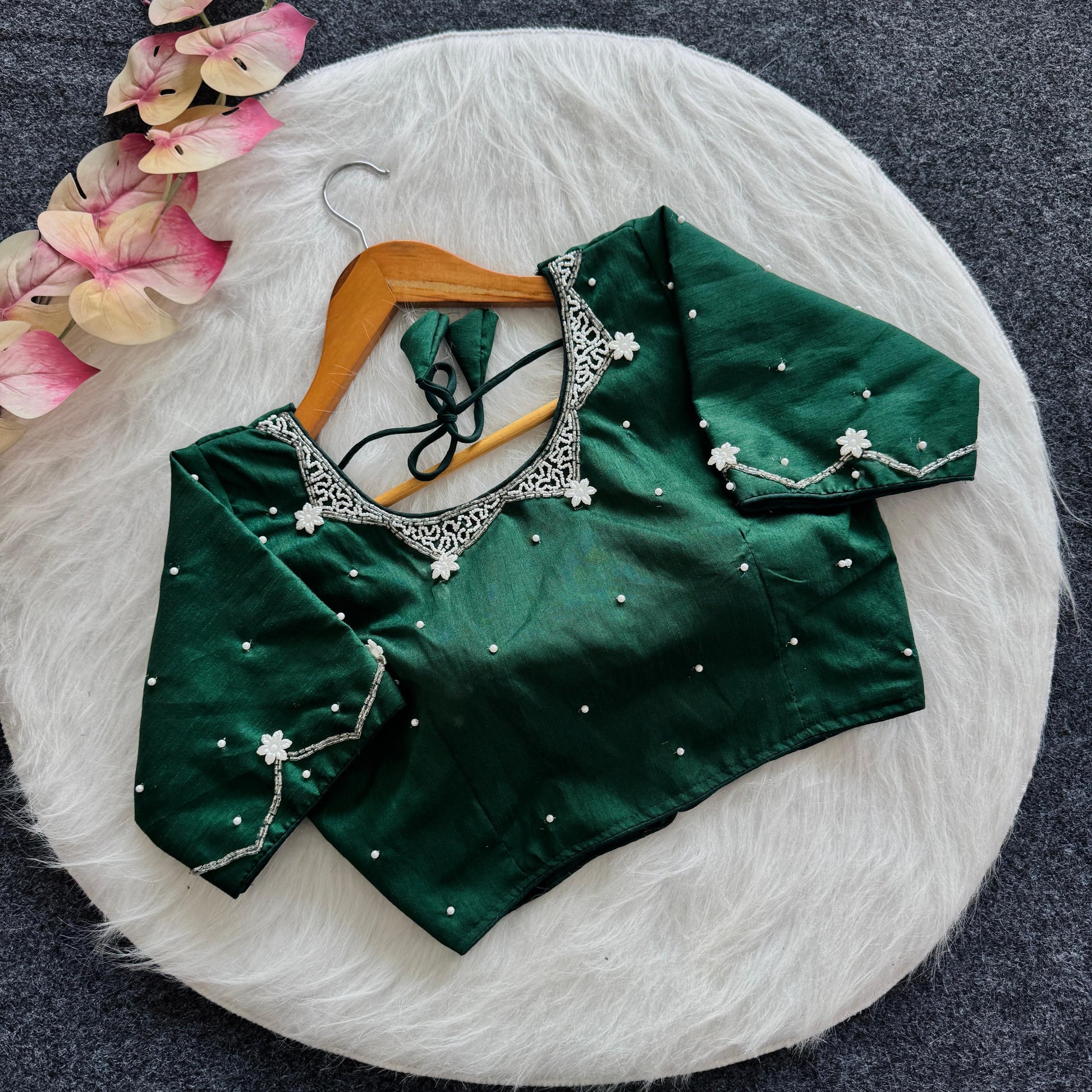 Beautiful handwork all over blouse