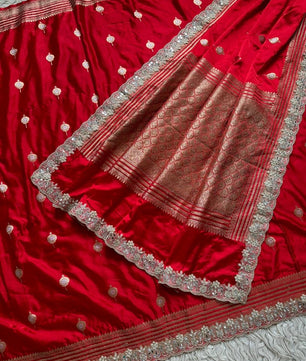 Authentic Banarasi premium mashru silk saree