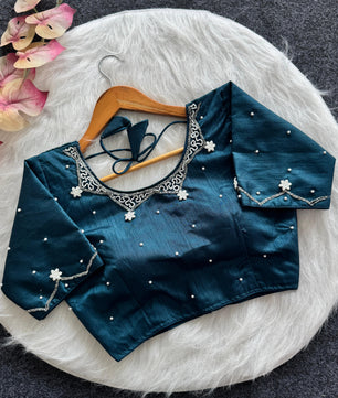 Beautiful handwork all over blouse