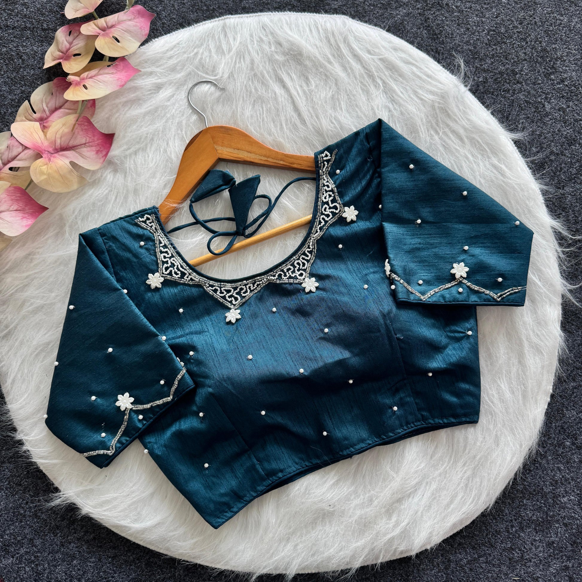 Beautiful handwork all over blouse