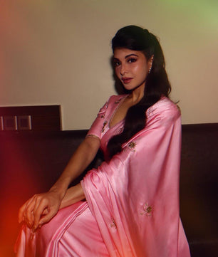 Soft silk saree cover with beautiful handwork all over and usntitch silk blouse