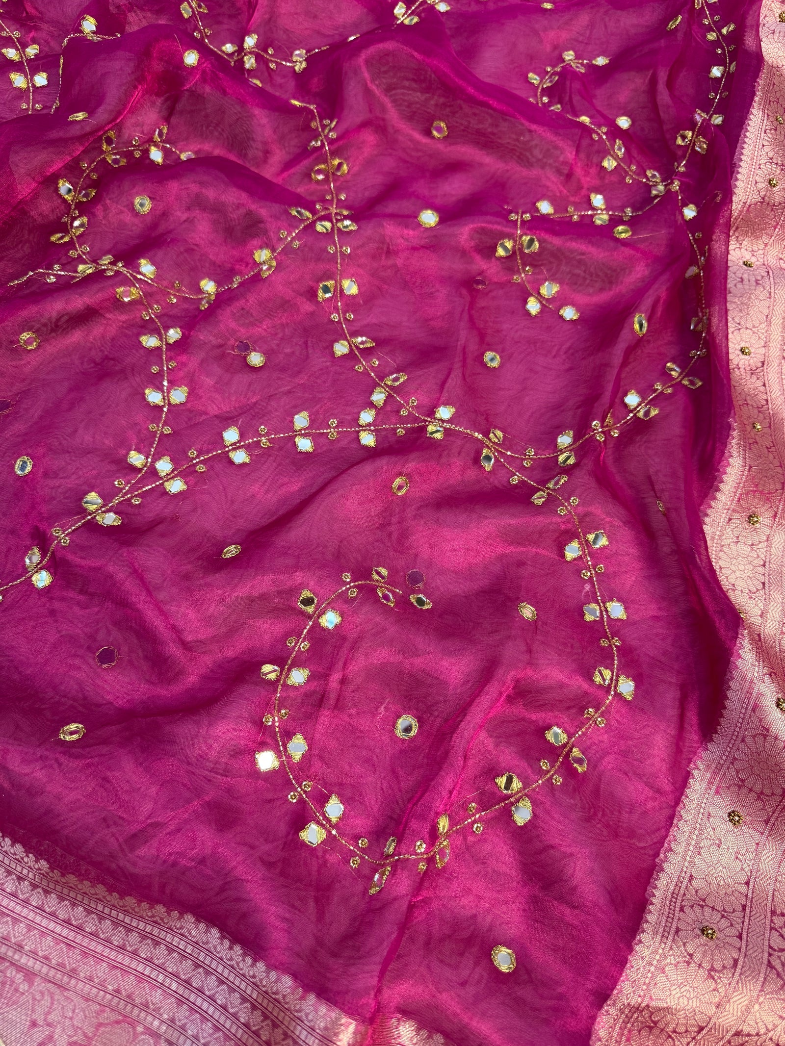 Pure Banarasi Tissue Saree by Sareewala