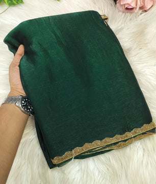 Most viral saree in Fandy silk fabric
