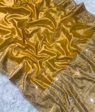 Premium tissue Ghoongru saree