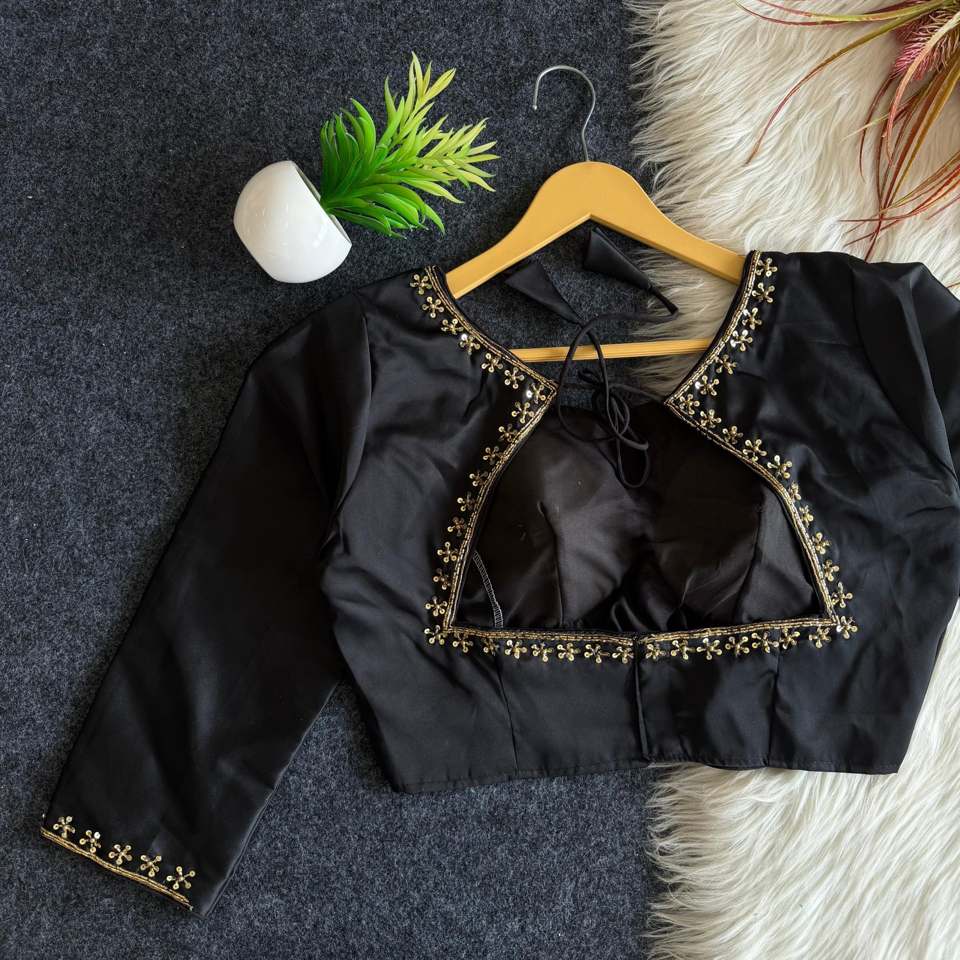 Beautiful handwork all over blouse