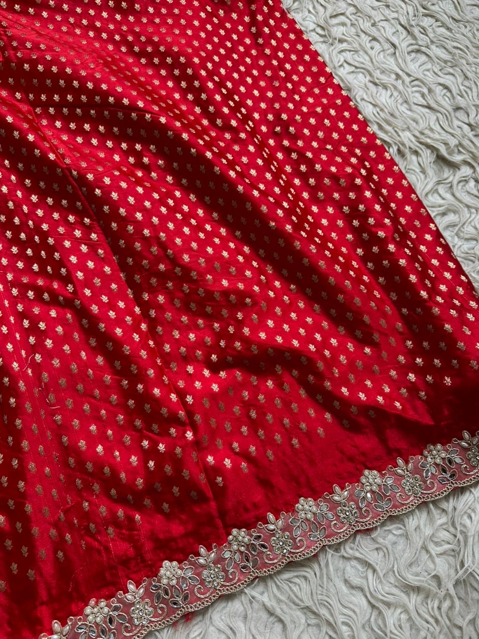 Authentic Banarasi premium mashru silk saree