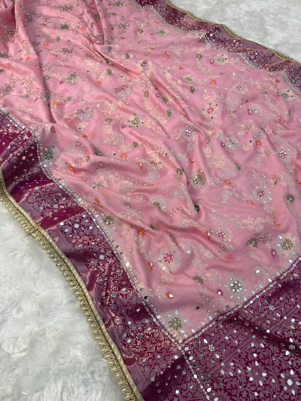 Soft Premium Georgette Banarasi Saree