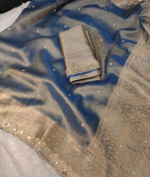 banarasi SOFT MAHARANI GLASS TISSUE SILK saree collectio