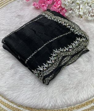 Zimmy choo hand work saree