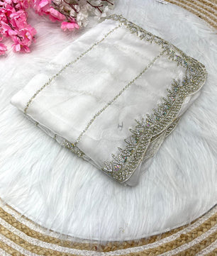 Zimmy choo hand work saree