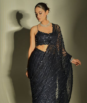 New Bollywood BlockBuster Design Launching sequence Saree