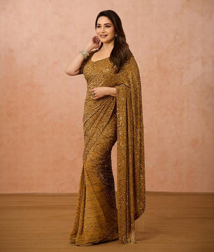 New Bollywood MADHURI DIXIT BlockBuster Sequins Design Launching