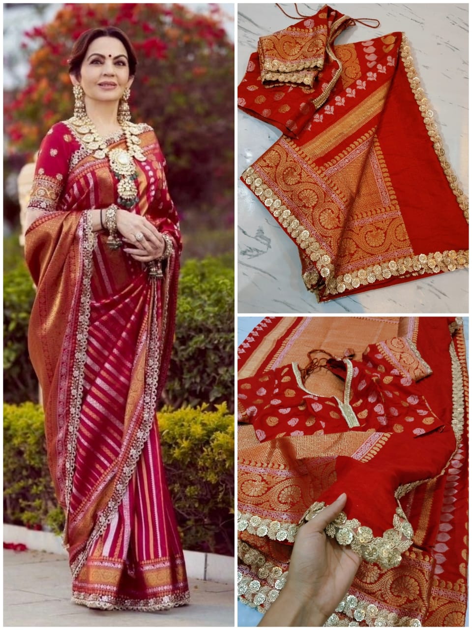 SOFT BANARASI WARM SILK saree