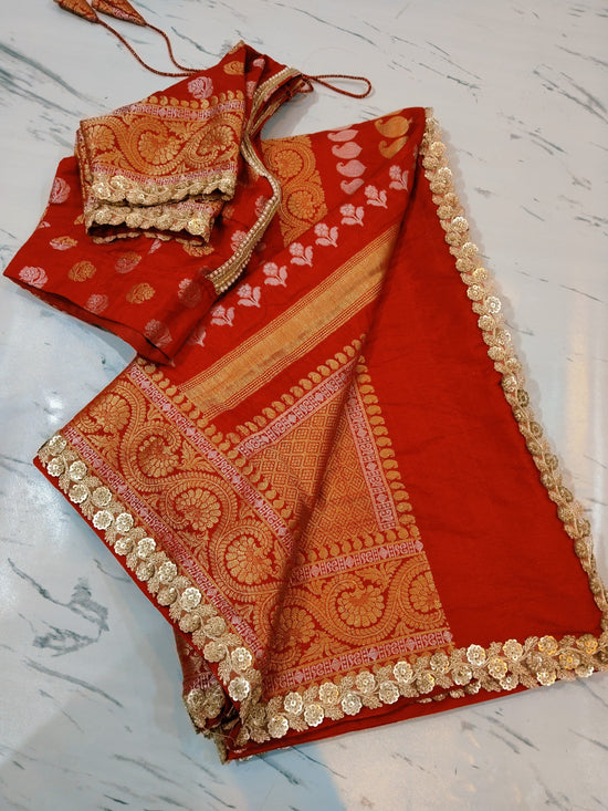 SOFT BANARASI WARM SILK saree