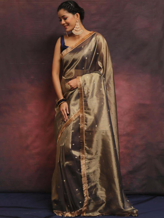 banarasi SOFT    TISSUE SILK saree