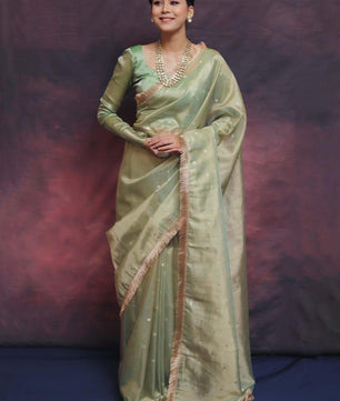banarasi SOFT &nbsp; &nbsp;TISSUE SILK saree