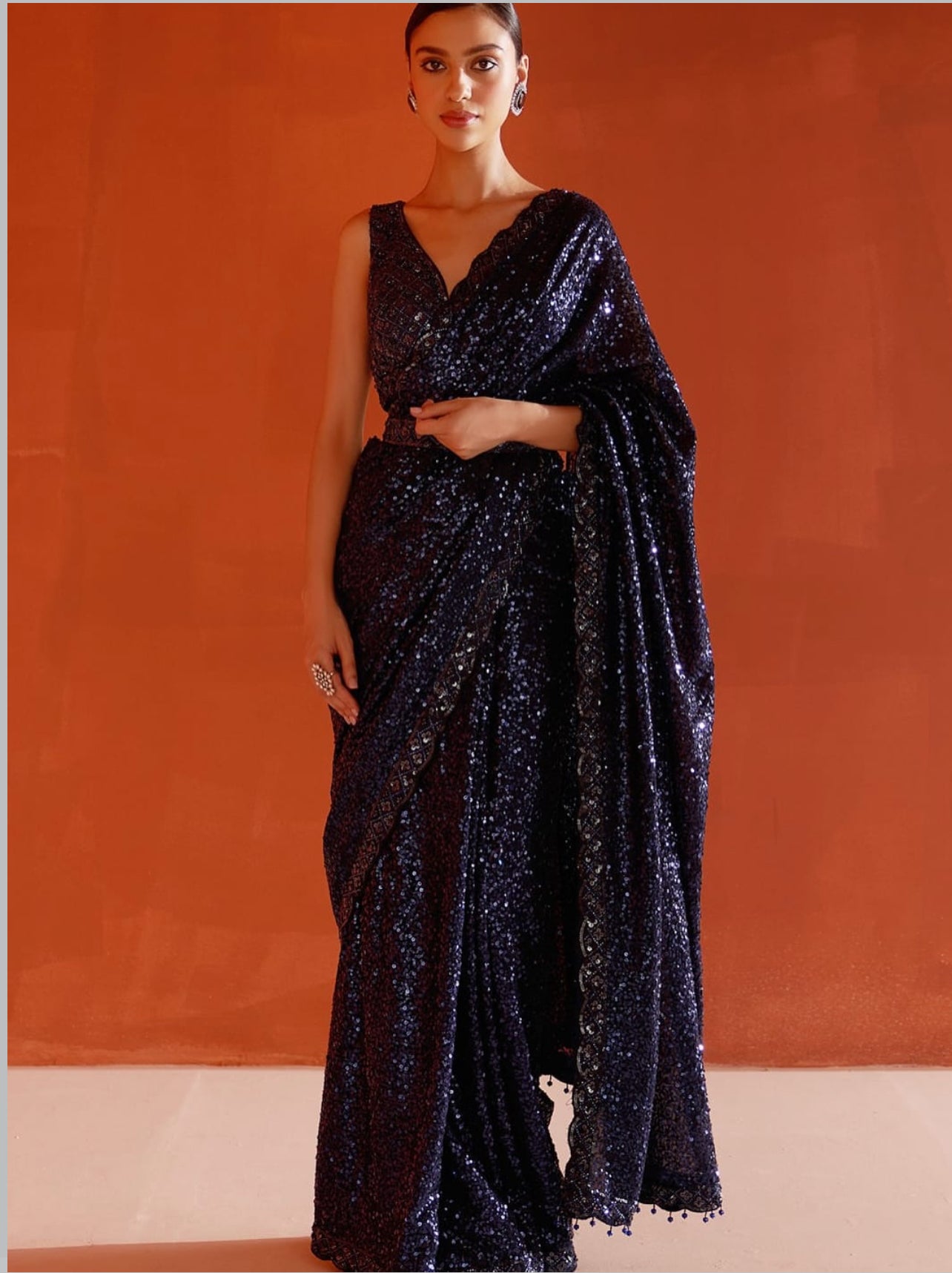 |Bollywood insipired Black Saree Party wear| NAIRA by Sareewala ✨