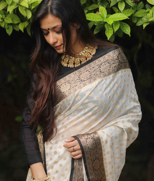 Premium banarasi Georgette silk saree