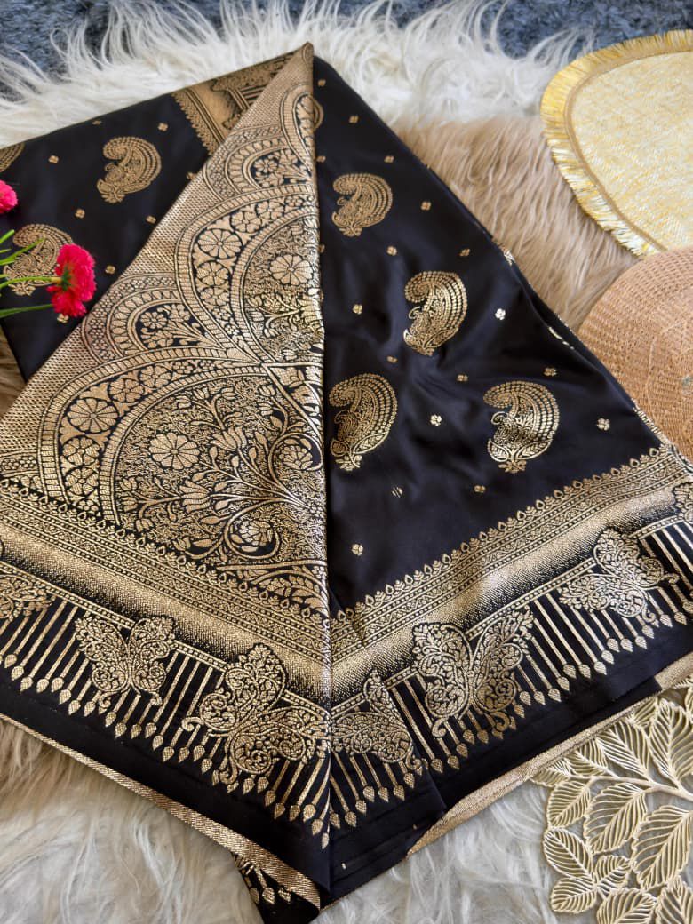 Dhurandhar silk* saree with rich zari weaving