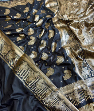 Dhurandhar silk* saree with rich zari weaving