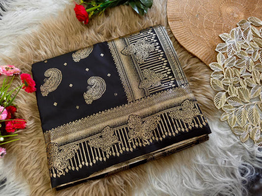 Dhurandhar silk* saree with rich zari weaving