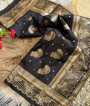 Dhurandhar silk* saree with rich zari weaving