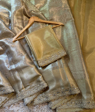 Banarasi soft Kanchi tissue silk saree