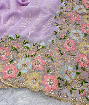 Bollywood Inspired beautiful Georgette saree