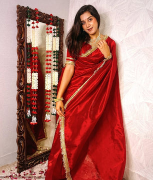 Banarasi soft Saree with customised name