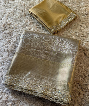 Banarasi soft Kanchi tissue silk saree