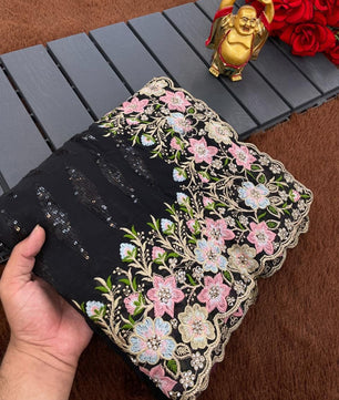 Bollywood Inspired beautiful Georgette saree