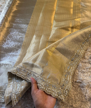Banarasi soft Kanchi tissue silk saree