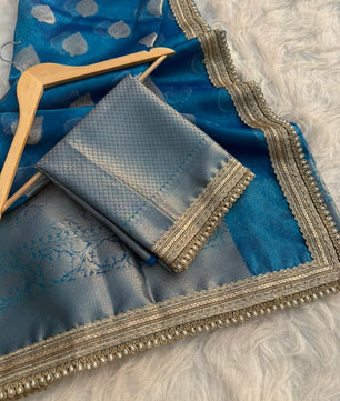 Premium banarasi soft Maharani tissue silk saree