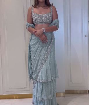 ✨ AADVIKA – THE EPITOME OF LUXURY & GRACE BY SAREEWALA ✨